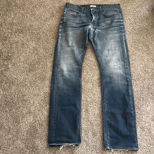 Postage blue men’s jeans